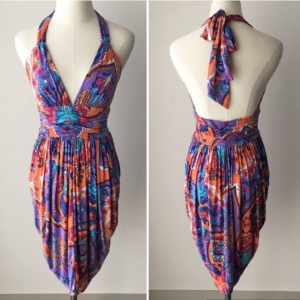 NWOT 5th Culture Halter Dress